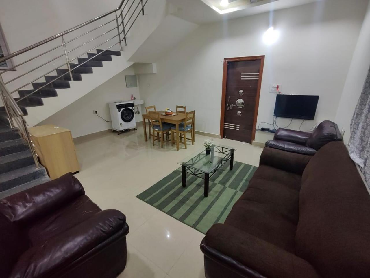 Вилла Leo'S Den 9 Guests Ac 3Bhk 9 Mins To Rgia Шамшабад Экстерьер фото
